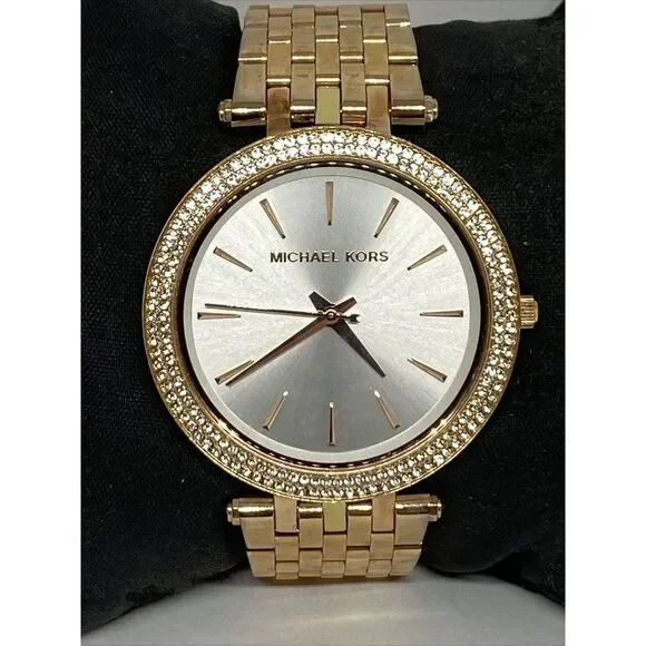 Michael Kors MK3402 Women Stainless Steel Analog Silver Dial Quartz Watch WO707 - Picture 2 of 12